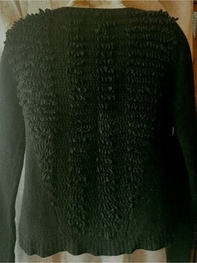 AllSaints • Jet Black • Lambswool Angora Blend • Black Bear Chic